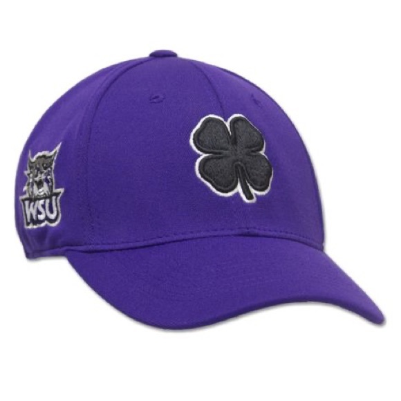 BLACK CLOVER LIVE LUCKY WEBER STATE WILDCATS WSU HAT PURPLE L/XL NWT - Picture 1 of 12
